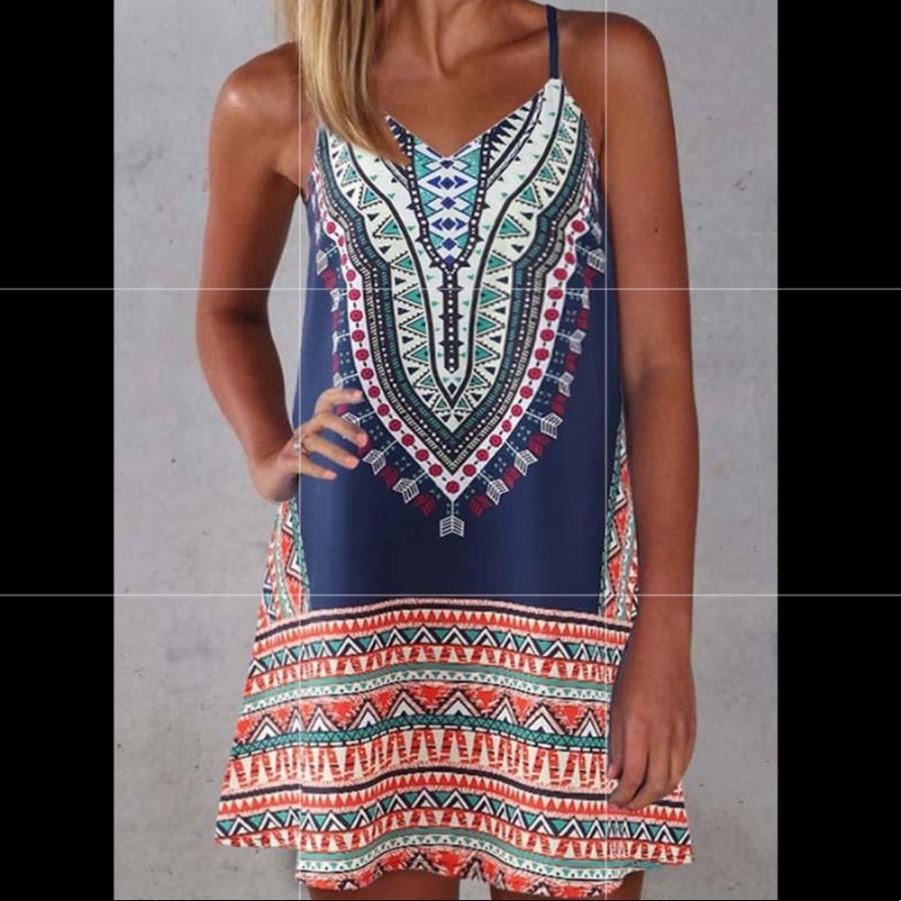Tribal Print Dress